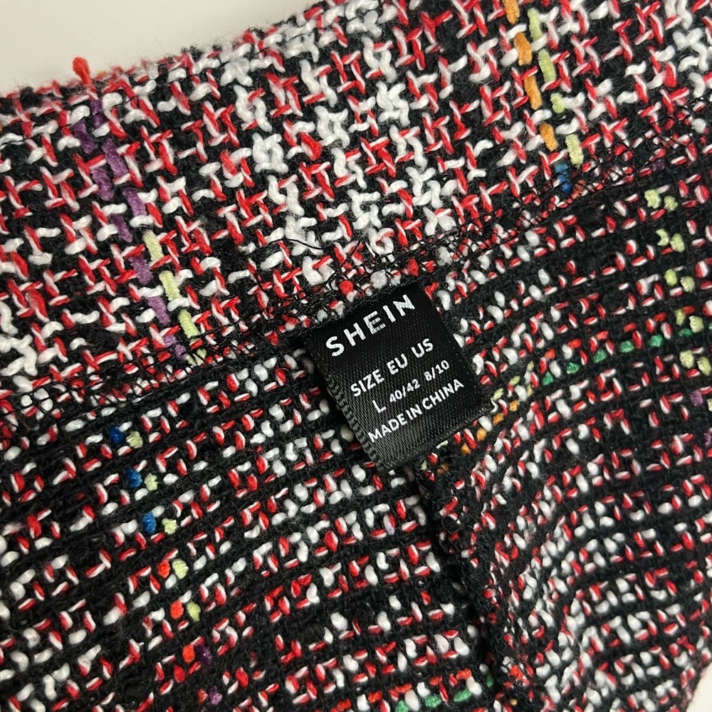 ❤️ FREE with any purchase 🙏🏽 SHEIN 💖⚜️ Tweed High Waist Pencil Skirt - Picture 14 of 17